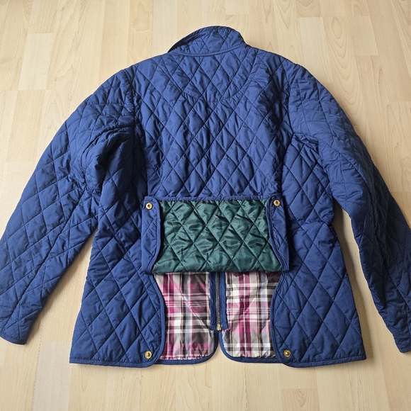 Lands End Quilted Jacket Size Medium - Picture 9 of 9